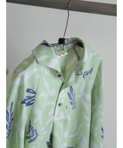 FIL DE FER(フィルデフェール)の「シルエットPT ラグラン5分袖シャツ(シャツ/ブラウス・レディース・グリーン・FREE)」の17枚目の写真