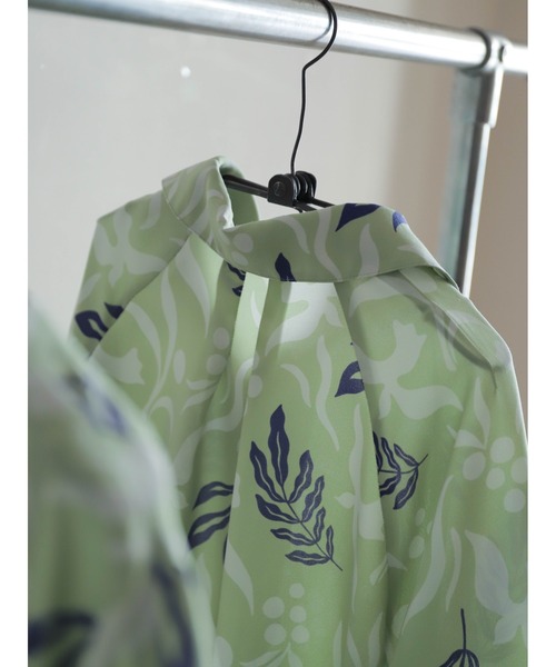 FIL DE FER(フィルデフェール)の「シルエットPT ラグラン5分袖シャツ(シャツ/ブラウス・レディース・グリーン・FREE)」の18枚目の写真