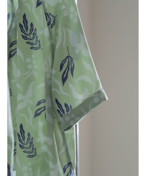 FIL DE FER(フィルデフェール)の「シルエットPT ラグラン5分袖シャツ(シャツ/ブラウス・レディース・グリーン・FREE)」の19枚目の写真