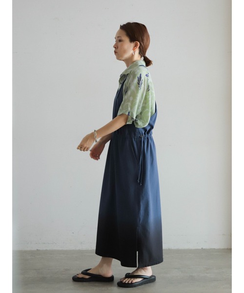 FIL DE FER(フィルデフェール)の「シルエットPT ラグラン5分袖シャツ(シャツ/ブラウス・レディース・グリーン・FREE)」の10枚目の写真