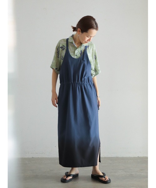 FIL DE FER(フィルデフェール)の「シルエットPT ラグラン5分袖シャツ(シャツ/ブラウス・レディース・グリーン・FREE)」の9枚目の写真