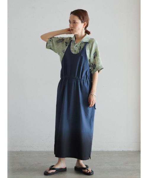 FIL DE FER(フィルデフェール)の「シルエットPT ラグラン5分袖シャツ(シャツ/ブラウス・レディース・グリーン・FREE)」の12枚目の写真