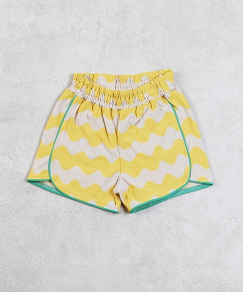 Ocean&Ground（オーシャン&グラウンド）の「ソウガラパイピングショーツ（その他パンツ・キッズ・ドット/サンドベージュ/パープル・80/90/100/110/120/130）」の4枚目の写真