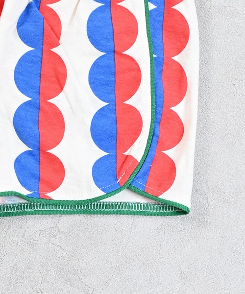 Ocean&Ground（オーシャン&グラウンド）の「ソウガラパイピングショーツ（その他パンツ・キッズ・ドット/サンドベージュ/パープル・80/90/100/110/120/130）」の11枚目の写真