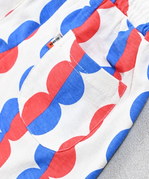 Ocean&Ground（オーシャン&グラウンド）の「ソウガラパイピングショーツ（その他パンツ・キッズ・ドット/サンドベージュ/パープル・80/90/100/110/120/130）」の13枚目の写真