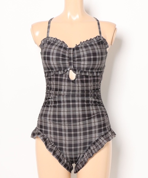 上品♡目を惹く美シルエット【CHANEL】ワンピース水着 CHANEL】ココビーチ スイムウェア ワンピース ココマーク
