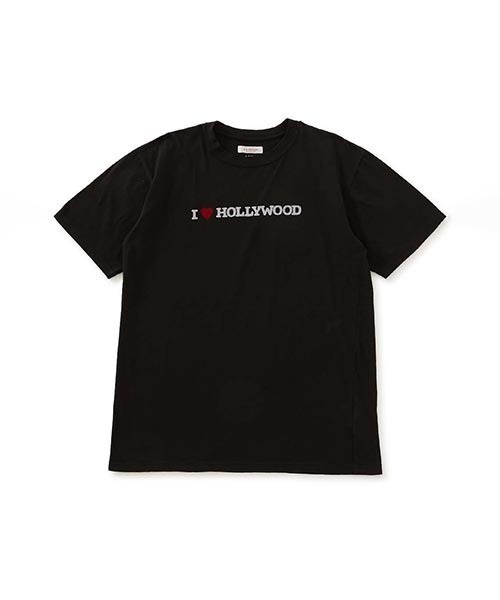 HOLLYWOOD RANCH MARKET(ハリウッドランチマーケット)の「CS0011 I LOVE HRMショートスリーブT(Tシャツ/カットソー・メンズ・ブラック/イエロー/ホワイト・X-LARGE/LARGE/MEDIUM/X-SMALL/SMALL)」の3枚目の写真