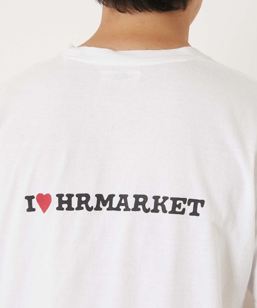 HOLLYWOOD RANCH MARKET(ハリウッドランチマーケット)の「CS0011 I LOVE HRMショートスリーブT(Tシャツ/カットソー・メンズ・ブラック/イエロー/ホワイト・X-LARGE/LARGE/MEDIUM/X-SMALL/SMALL)」の8枚目の写真