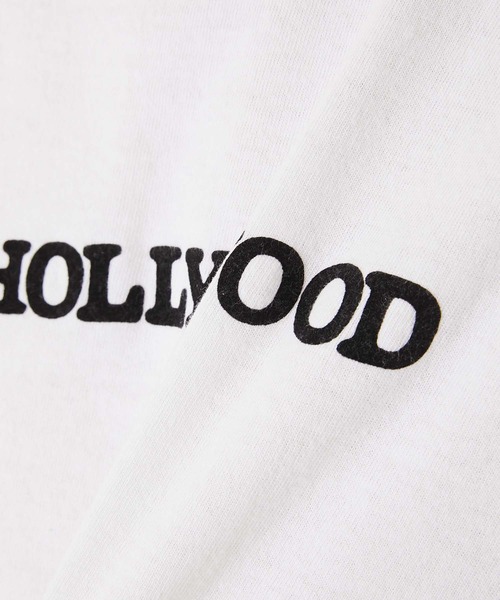HOLLYWOOD RANCH MARKET(ハリウッドランチマーケット)の「CS0011 I LOVE HRMショートスリーブT(Tシャツ/カットソー・メンズ・ブラック/イエロー/ホワイト・X-LARGE/LARGE/MEDIUM/X-SMALL/SMALL)」の9枚目の写真