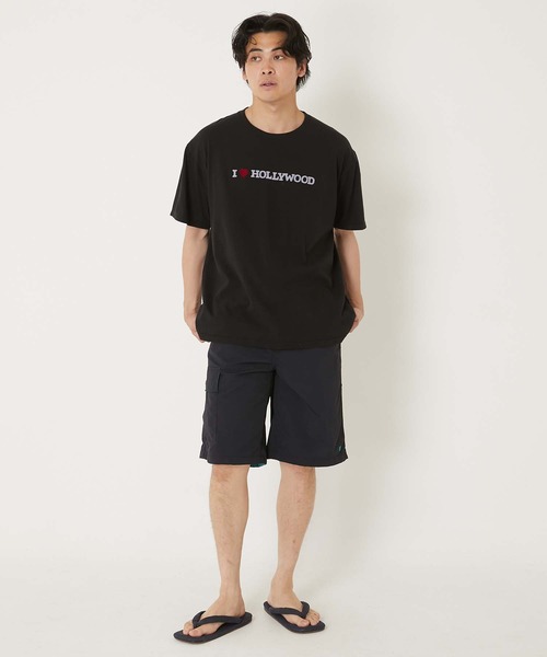HOLLYWOOD RANCH MARKET(ハリウッドランチマーケット)の「CS0011 I LOVE HRMショートスリーブT(Tシャツ/カットソー・メンズ・ブラック/イエロー/ホワイト・X-LARGE/LARGE/MEDIUM/X-SMALL/SMALL)」の10枚目の写真