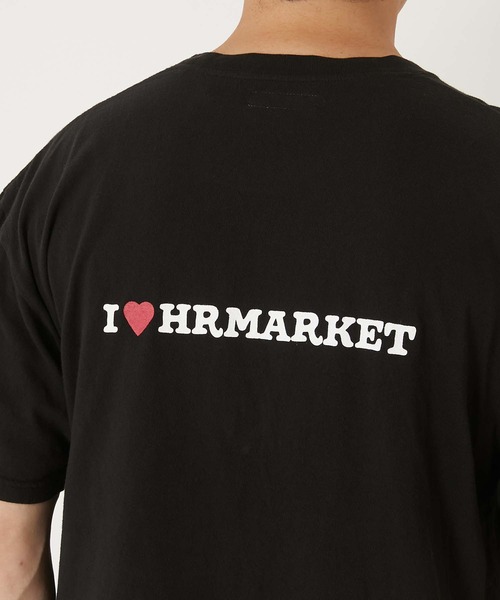HOLLYWOOD RANCH MARKET(ハリウッドランチマーケット)の「CS0011 I LOVE HRMショートスリーブT(Tシャツ/カットソー・メンズ・ブラック/イエロー/ホワイト・X-LARGE/LARGE/MEDIUM/X-SMALL/SMALL)」の14枚目の写真