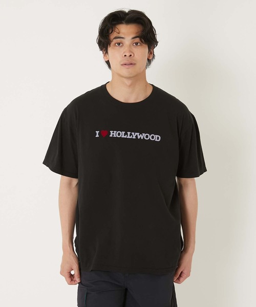 HOLLYWOOD RANCH MARKET(ハリウッドランチマーケット)の「CS0011 I LOVE HRMショートスリーブT(Tシャツ/カットソー・メンズ・ブラック/イエロー/ホワイト・X-LARGE/LARGE/MEDIUM/X-SMALL/SMALL)」の17枚目の写真