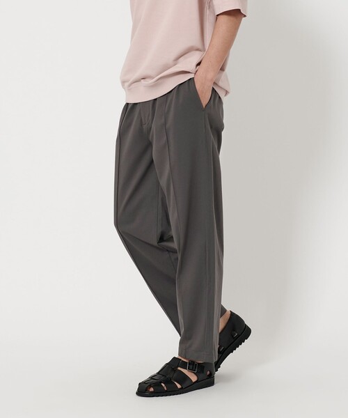 BEAUTY&YOUTH UNITED ARROWS(ビューティーアンドユースユナイテッドアローズ)の「カネマサメリヤス ツイルタック イージーパンツ(その他パンツ・メンズ・ダークグレー/ブラック・S/L/M/XL)」の1枚目の写真