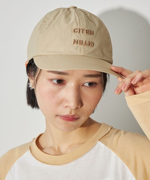 CITEN（シテン）の「＜CITEN＞3Dエンブロイダリーキャップ（キャップ・レディース・ロイヤルブルー/ベージュ/ブラック・FREE）」の11枚目の写真