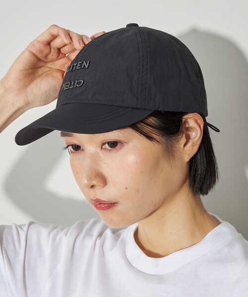 CITEN（シテン）の「＜CITEN＞3Dエンブロイダリーキャップ（キャップ・レディース・ロイヤルブルー/ベージュ/ブラック・FREE）」の10枚目の写真