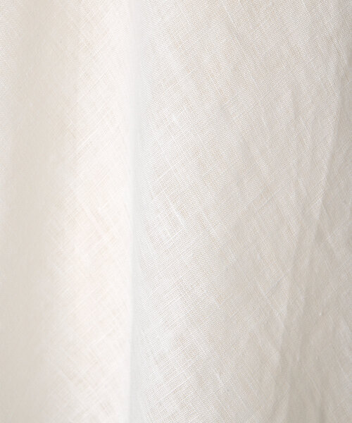 BEARDSLEY（ビアズリー）の「《15 quinze》リネンバイヤスタンク（タンクトップ・レディース・ホワイト/グレー・FREE）」の14枚目の写真