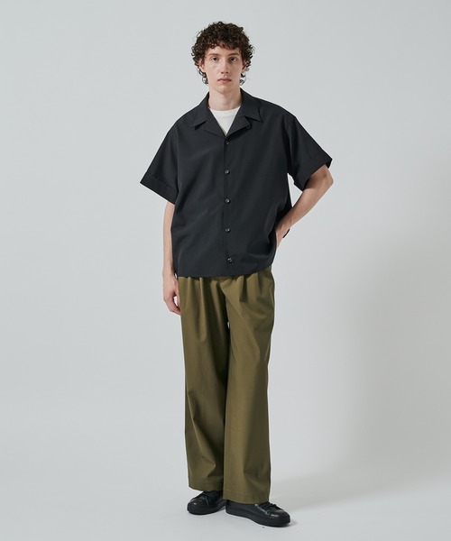 パンツ markaware PLEATED WIDE TROUSERS markaware スラックス 「MARKAWARE/marka」別注 TRIPLE PLEATED