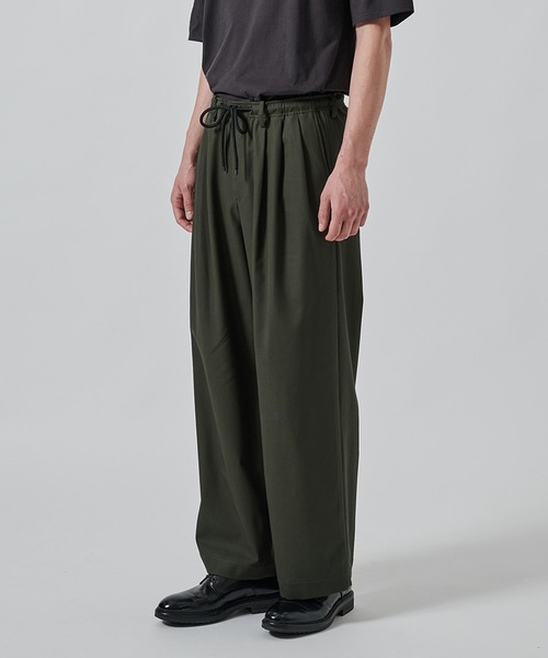 MARKAWARE/marka】別注 TRIPLE PLEATED WIDE TROUSERS