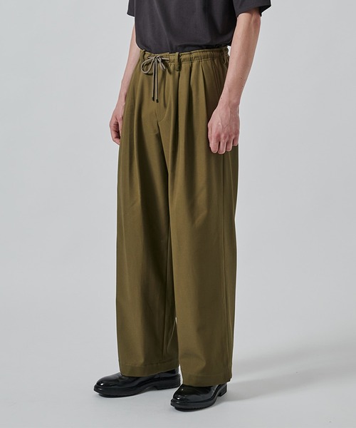 MARKAWARE/marka】別注 TRIPLE PLEATED WIDE TROUSERS