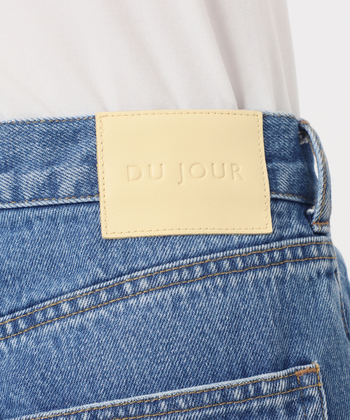 B.C STOCK（ベーセーストック）の「《追加2》【WEB限定】ウォッシャブル / DU JOUR/デュ ジュール BARREL BAGGY JEAN（デニムパンツ・レディース・ブルー・36/38）」の21枚目の写真