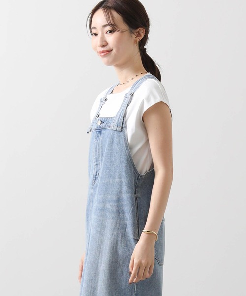 Healthy denim（ヘルシーデニム）の「ヘルシーデニムジャンバースカート（ワンピース・レディース・ブルー系・1）」の10枚目の写真