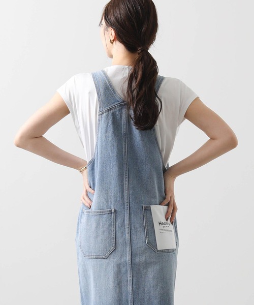 Healthy denim（ヘルシーデニム）の「ヘルシーデニムジャンバースカート（ワンピース・レディース・ブルー系・1）」の11枚目の写真