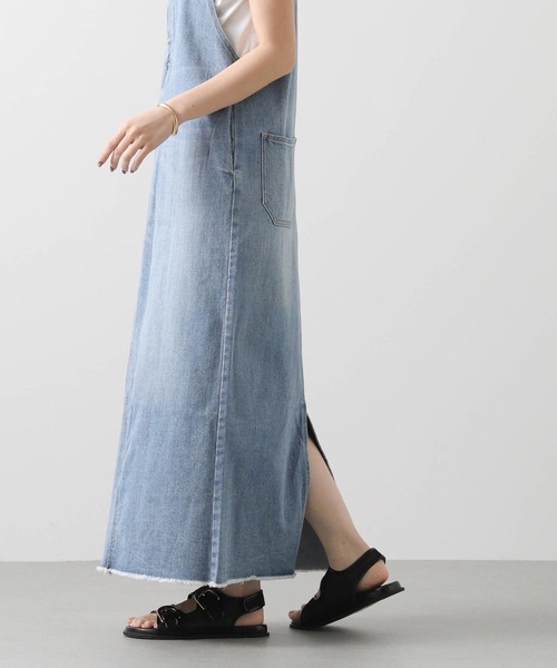 Healthy denim（ヘルシーデニム）の「ヘルシーデニムジャンバースカート（ワンピース・レディース・ブルー系・1）」の14枚目の写真