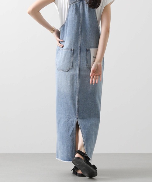 Healthy denim（ヘルシーデニム）の「ヘルシーデニムジャンバースカート（ワンピース・レディース・ブルー系・1）」の15枚目の写真
