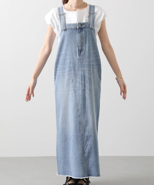 Healthy denim（ヘルシーデニム）の「ヘルシーデニムジャンバースカート（ワンピース・レディース・ブルー系・1）」の16枚目の写真