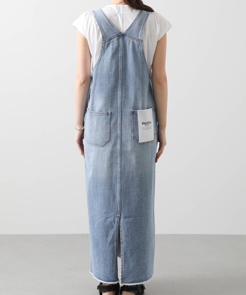 Healthy denim（ヘルシーデニム）の「ヘルシーデニムジャンバースカート（ワンピース・レディース・ブルー系・1）」の17枚目の写真