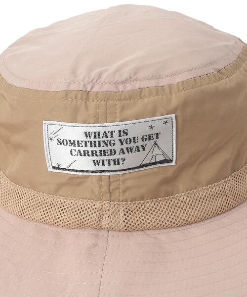 SHOO・LA・RUE(シューラルー)の「配色アドベンチャーHAT(ハット・キッズ・チャコール/ベージュ系4・99)」の7枚目の写真