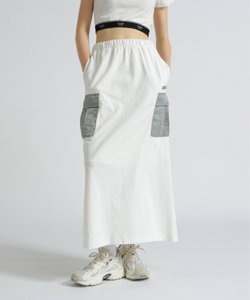 セール】《WEB&DEPOT限定》JERSEY CARGO SKIRT/ジャージ カーゴ