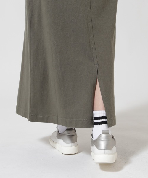 AVIREX（アヴィレックス）の「《WEB&DEPOT限定》JERSEY CARGO SKIRT/ジャージ カーゴスカート（スカート・レディース・ホワイト/オリーブ/ブラック・F）」の11枚目の写真