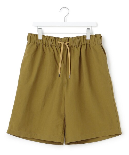 J.PRESS YORK STREET(ジェイプレスヨークストリート)の「【UNISEX】ナイロンワッシャー ショートパンツ(その他パンツ・メンズ・イエロー系/ブラック系/カーキ系・SMALL/LARGE)」の7枚目の写真