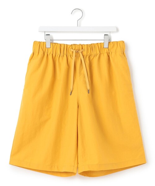 J.PRESS YORK STREET(ジェイプレスヨークストリート)の「【UNISEX】ナイロンワッシャー ショートパンツ(その他パンツ・メンズ・イエロー系/ブラック系/カーキ系・SMALL/LARGE)」の15枚目の写真