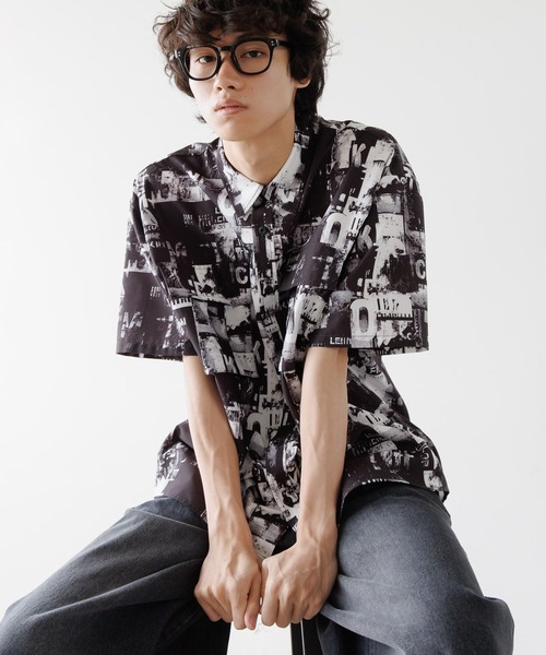 PBLIM（ページボーイリム）の「《UNISEX》アソート柄シャツ（シャツ/ブラウス・レディース・ブラック系その他/レオパード/ブラウン系その他・FREE）」の12枚目の写真