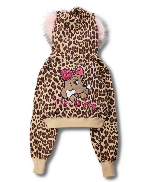 GALFY(ガルフィー)の「【GALFY/ガルフィー】ぎゃるマシぱぁかぁ(パーカー・レディース・ホワイト/ベージュ/ピンク/ラベンダー・S/L)」の6枚目の写真