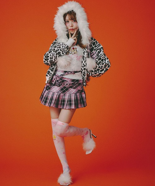 GALFY(ガルフィー)の「【GALFY/ガルフィー】ぎゃるマシぱぁかぁ(パーカー・レディース・ホワイト/ベージュ/ピンク/ラベンダー・S/L)」の17枚目の写真