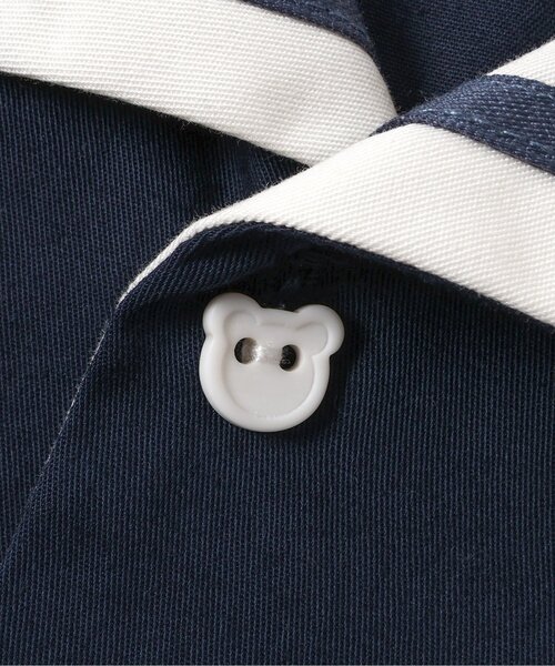 apres les cours（アプレレクール）の「tiny bear セーラー衿半袖シャツ（シャツ/ブラウス・キッズ・アイボリー/ネイビー・80/90/100/110/120）」の22枚目の写真