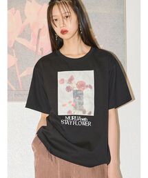 MURUA | 【MURUA×STAYFLOWER】フォトチュールTシャツ(Tシャツ/カットソー)