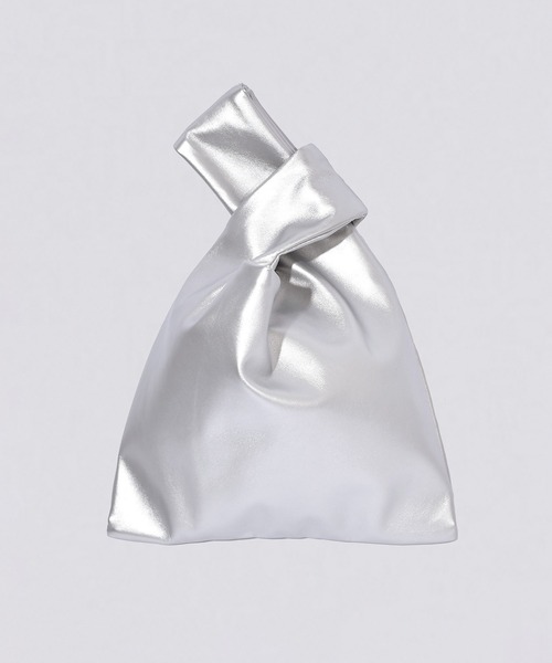 kiehtova（キエトヴァ）の「【kiehtova】METALLIC ONE HANDLE BAG/メタリック ワンハンドバッグ KTAC4（ハンドバッグ・レディース・シルバー・FREE）」の6枚目の写真