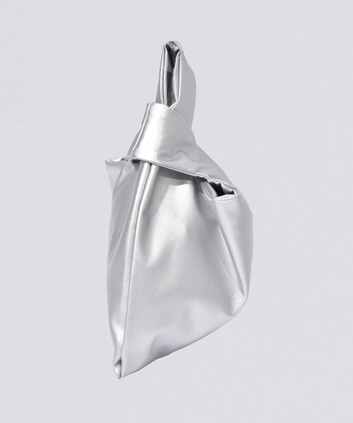 kiehtova（キエトヴァ）の「【kiehtova】METALLIC ONE HANDLE BAG/メタリック ワンハンドバッグ KTAC4（ハンドバッグ・レディース・シルバー・FREE）」の7枚目の写真