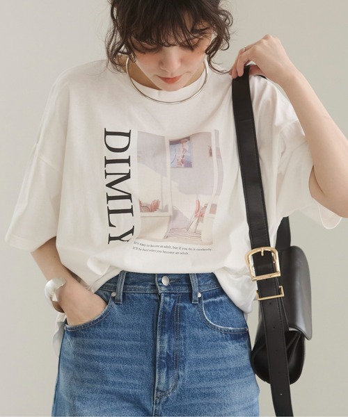 ANGIE(アンジー)の「フォト プリント オーバーサイズ Tシャツ (半袖)(Tシャツ/カットソー・レディース・ホワイト/ホワイト系その他・FREE)」の15枚目の写真