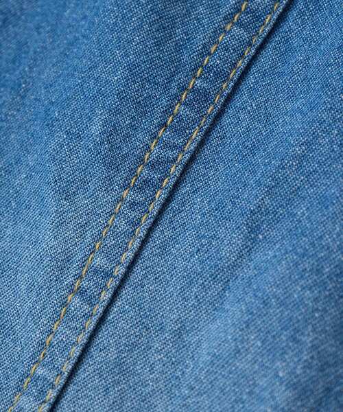 Green　Parks（グリーンパークス）の「ライトデニムサイドタックスカート（デニムスカート・レディース・ホワイト系その他2/ブラック/インディゴブルー・FREE）」の20枚目の写真