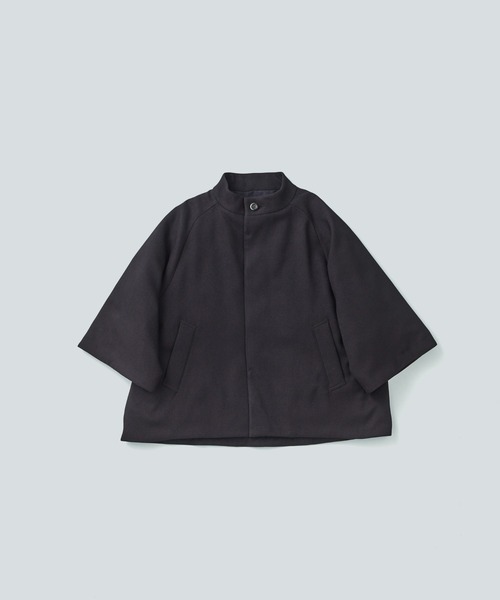 miffew(ミフュー)の「「miffew/ ミフュー」CAPE DOWN COAT(ダウンジャケット/コート・レディース・グレイッシュベージュ/ブラック/ブラウン・2/1)」の15枚目の写真