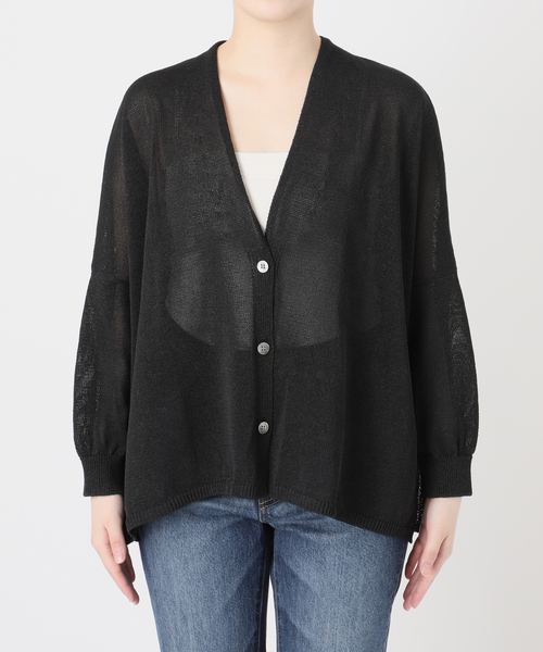 手洗い可 / 《追加》ペーパーヤーンカーディガン（カーディガン