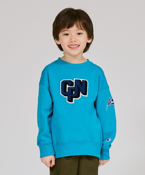 セール】【Champion/チャンピオン】キッズ クルーネック