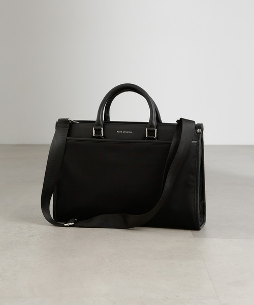 NANO universe（ナノユニバース）の「マルチモバイルブリーフケース（トートバッグ・メンズ・ブラック・FREE）」の5枚目の写真