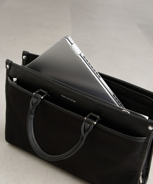 NANO universe（ナノユニバース）の「マルチモバイルブリーフケース（トートバッグ・メンズ・ブラック・FREE）」の21枚目の写真