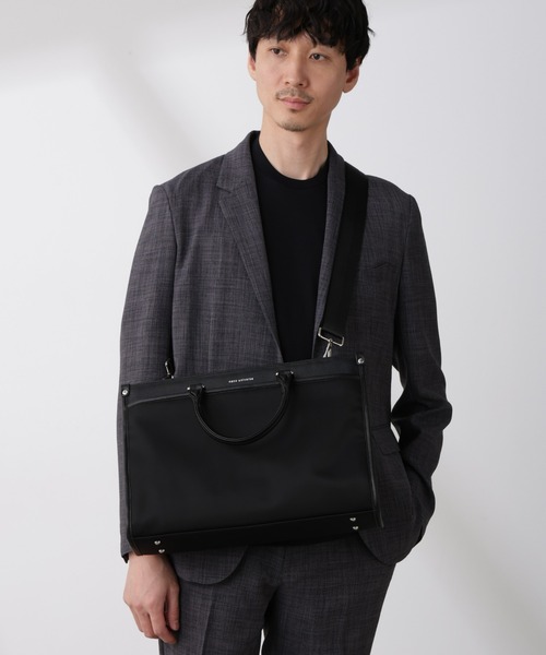 NANO universe（ナノユニバース）の「マルチモバイルブリーフケース（トートバッグ・メンズ・ブラック・FREE）」の2枚目の写真